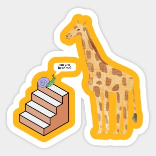 Giraffe Sticker